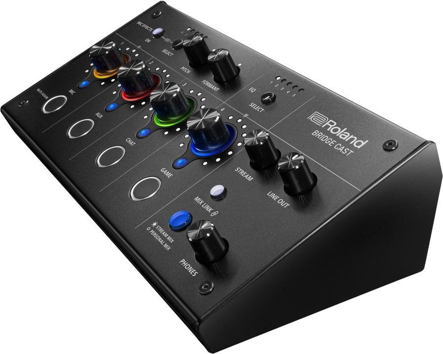 Игровой аудиомикшер Roland BRIDGE CAST Черный RO-2891 фото