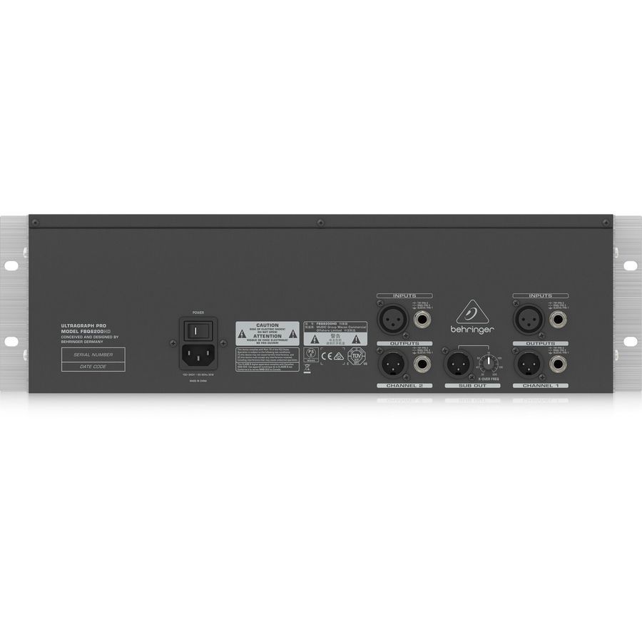 Эквалайзер Behringer FBQ6200HD BE-0816 фото