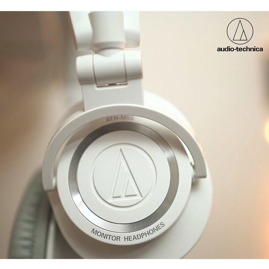 Студийные наушники Audio-Technica ATH-M50x WH AT-0125 фото