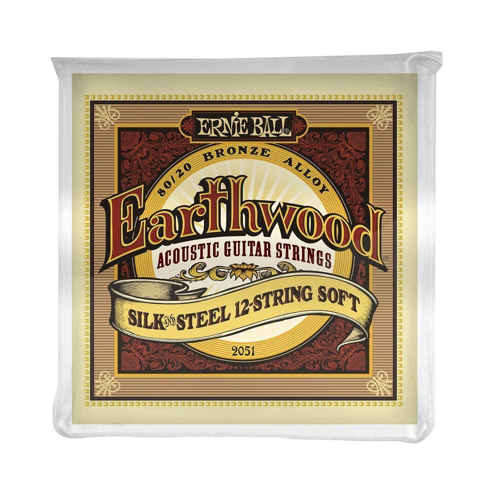 Струни для акустичної гітари 12-стр.гітари 9 Ernie Ball P02051 EB-0011 фото