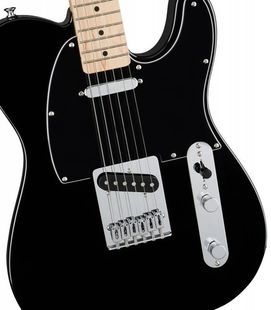 SQUIER BY FENDER AFFINITY SERIES TELECASTER FSR MN BLACK Електрогітара SQ-0088 фото