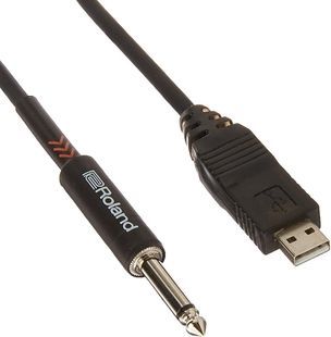 Коммутационный кабель моно "джек" 6.3 мм "папа" на USB типу A Roland RCC-10-US14 (3 метра) RO-2376 фото