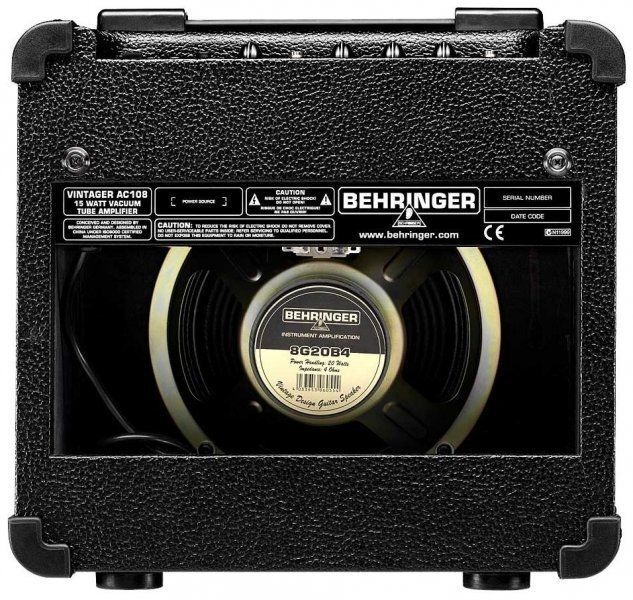 Комбопідсилювач для електрогітари Behringer AC108 BE-0008 фото