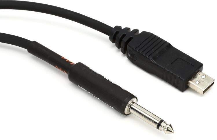 Комутаційний кабель моно "джек" 6.3 мм "папа" до USB типу A Roland RCC-10-US14 (3 метри) RO-2376 фото