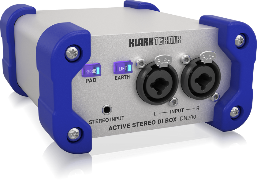 Klark Teknik DN200 V2 2-канальний активний DI-бокс KT-0080 фото