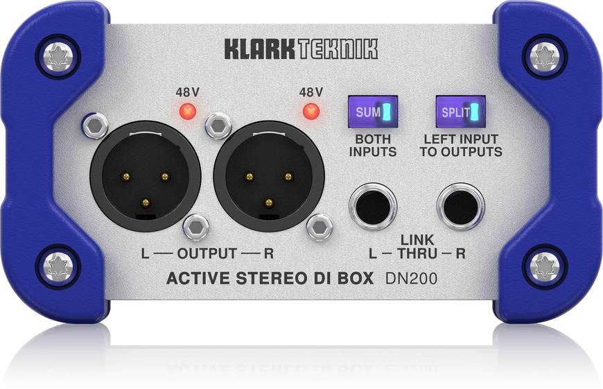 Klark Teknik DN200 V2 2-канальний активний DI-бокс KT-0080 фото