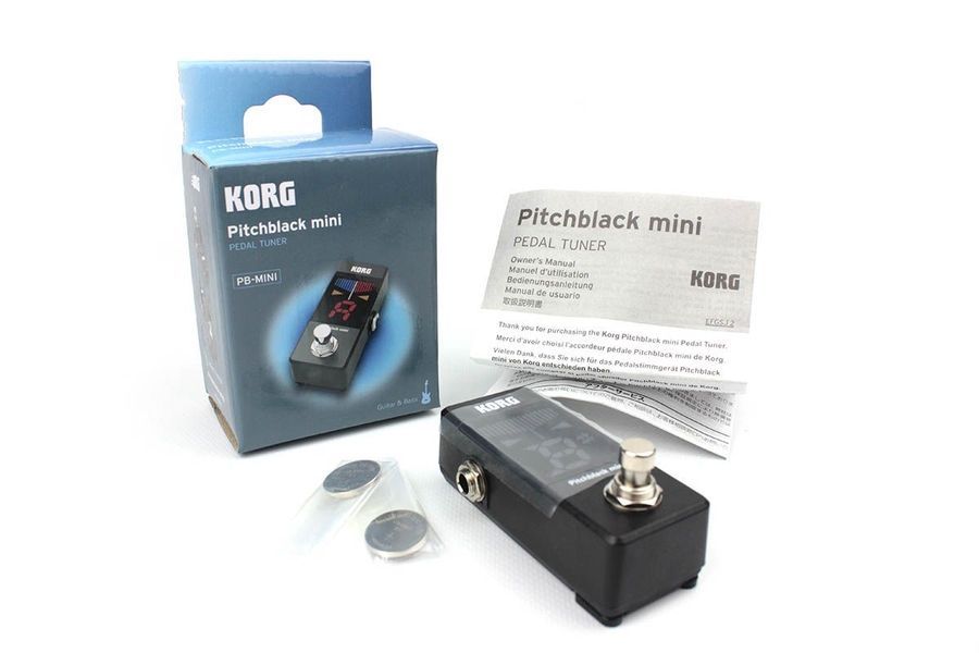 KORG PITCHBLACK PB-MINI Тюнер KO-0091 фото