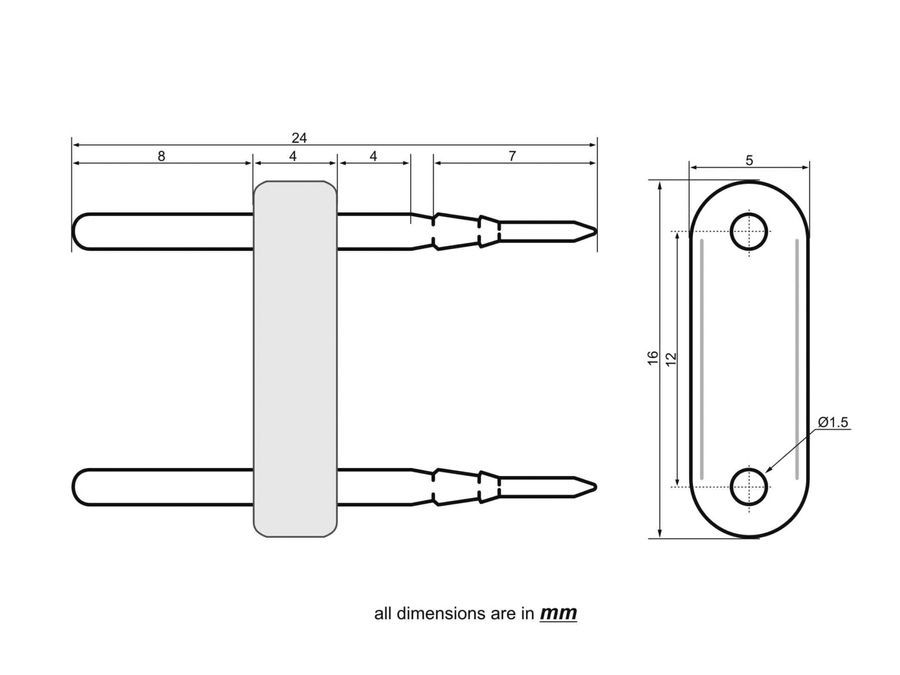 EUROLITE LED Neon Flex 230V Slim Power Contact Pin EL-0911 фото