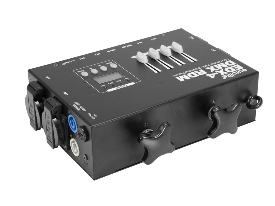 EUROLITE EDX-4 DMX RDM LED Dimmer Pack EL-0240 фото