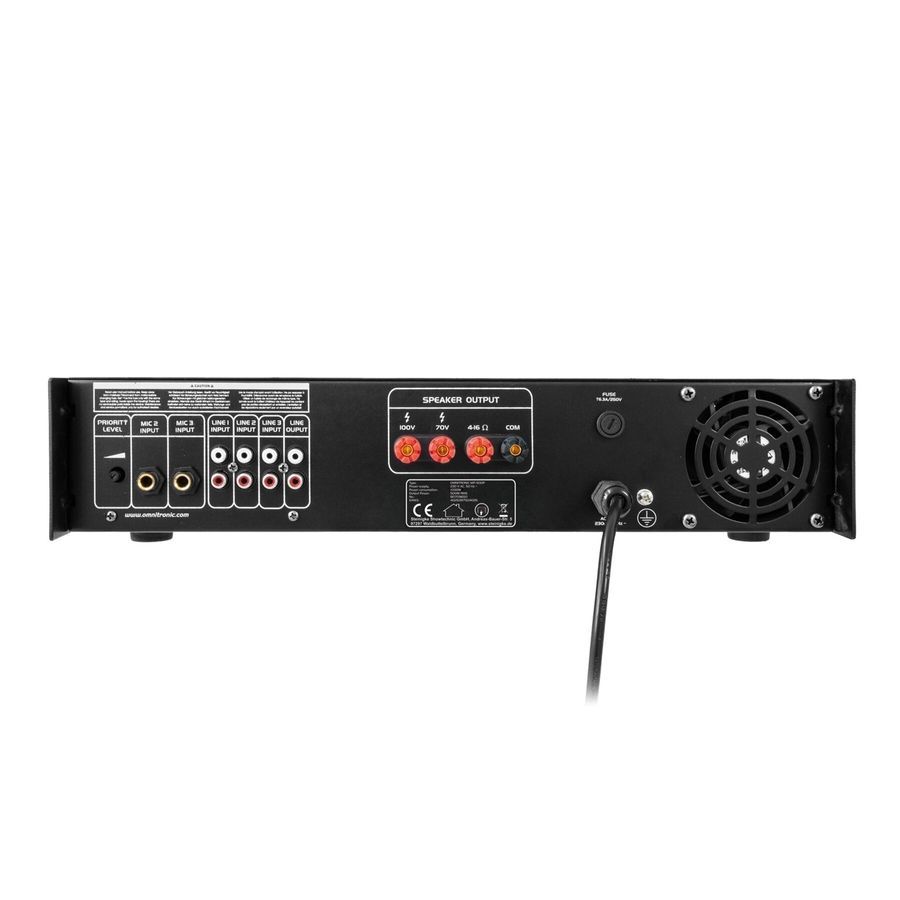 Трансляционный усилитель Omnitronic MP500P (80709650) OM-0887 фото