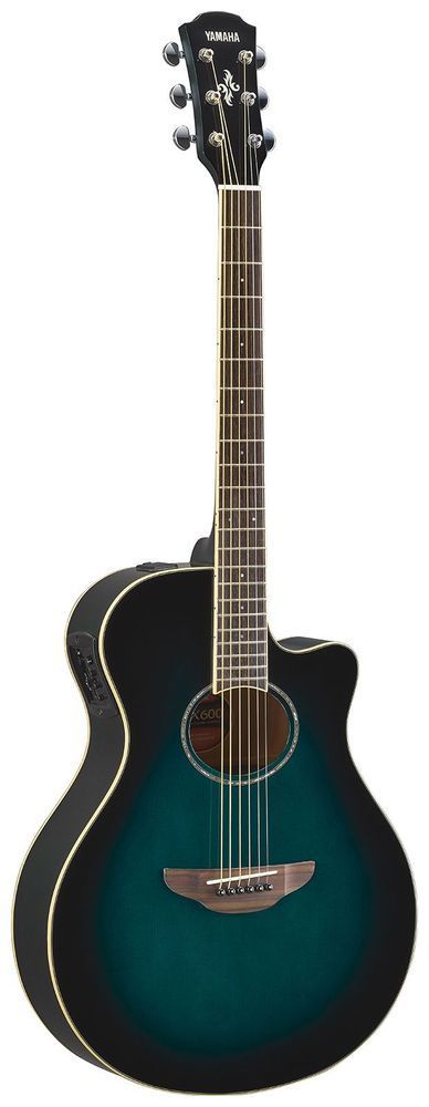 Электроакустическая гитара YAMAHA APX600 ORIENTAL BLUE BURST YA-0321 фото