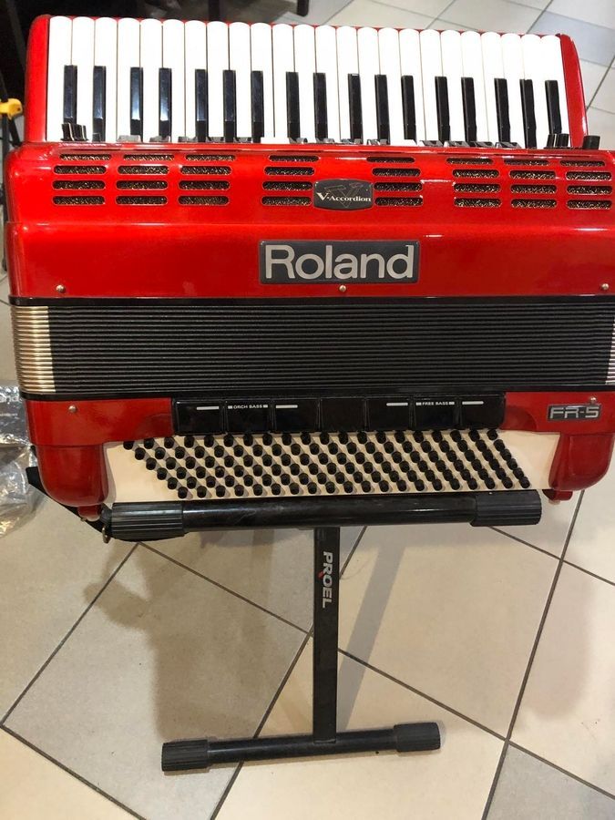 Цифровой аккордеон ROLAND FR5 RED RO-0581 фото