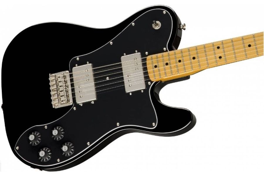 SQUIER by FENDER CLASSIC VIBE '70s TELECASTER DELUXE MN BLACK Электрогитара SQ-0137 фото