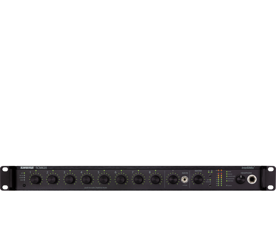 Цифровой автоматический микрофонный микшер Shure SCM820EDB25 SH-1494 фото