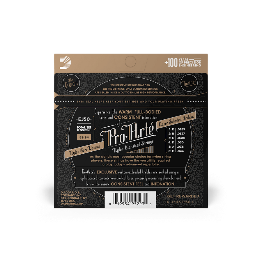 Струни для класичної гітари D'Addario EJ50 DA-0001 фото