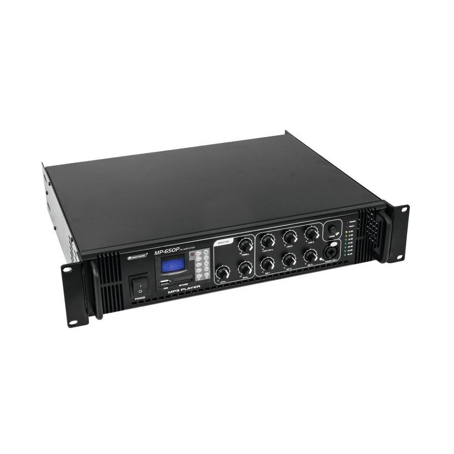 Трансляционный усилитель Omnitronic MP650P (80709655) OM-0888 фото