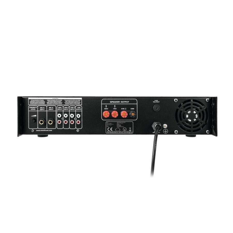 Трансляционный усилитель Omnitronic MP650P (80709655) OM-0888 фото