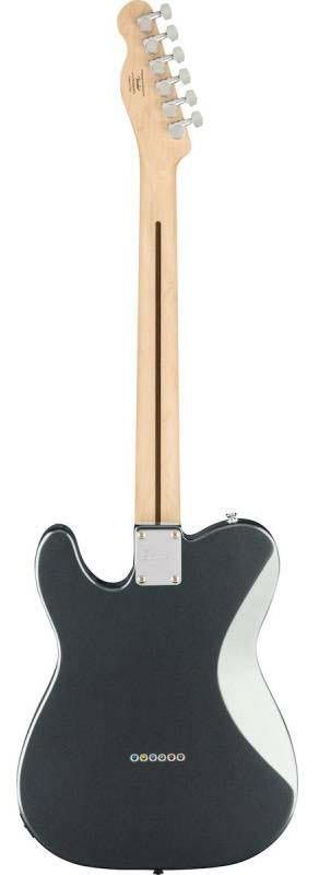 SQUIER by FENDER AFFINITY SERIES TELECASTER DELUXE HH LR CHARCOAL FROST METALLIC Електрогітара SQ-0085 фото