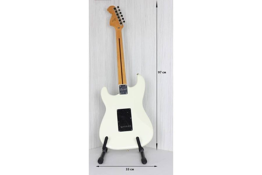 SQUIER by FENDER CLASSIC VIBE '70s STRATOCASTER LR OLYMPIC WHITE Електрогітара SQ-0136 фото