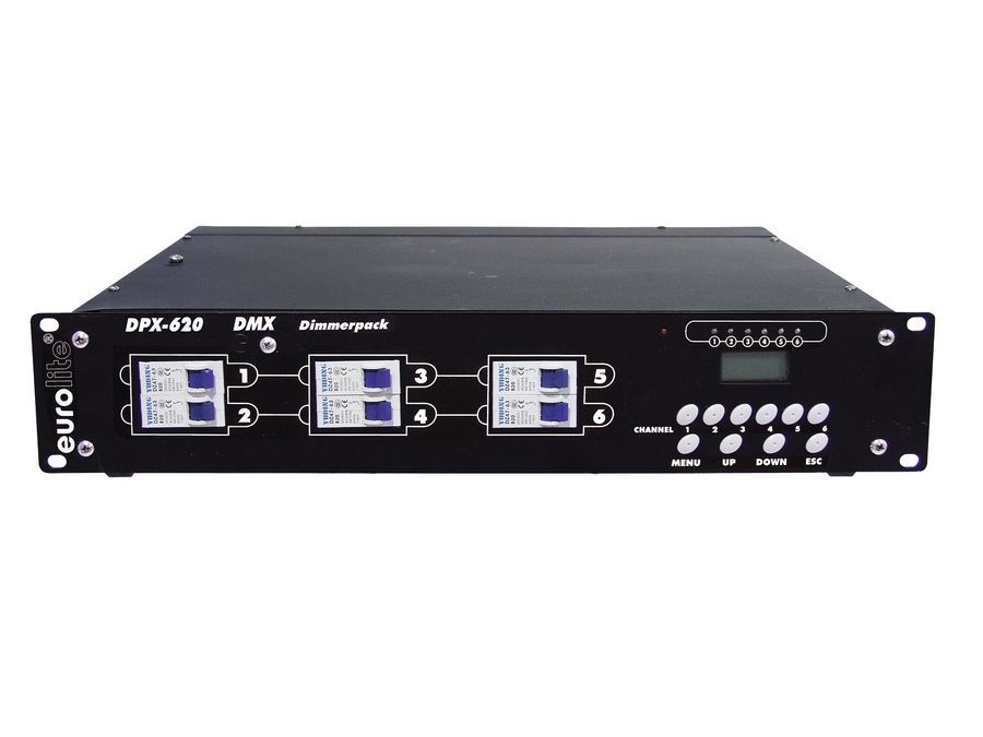 EUROLITE DPX-610 S DMX Dimmer Pack EL-0540 фото