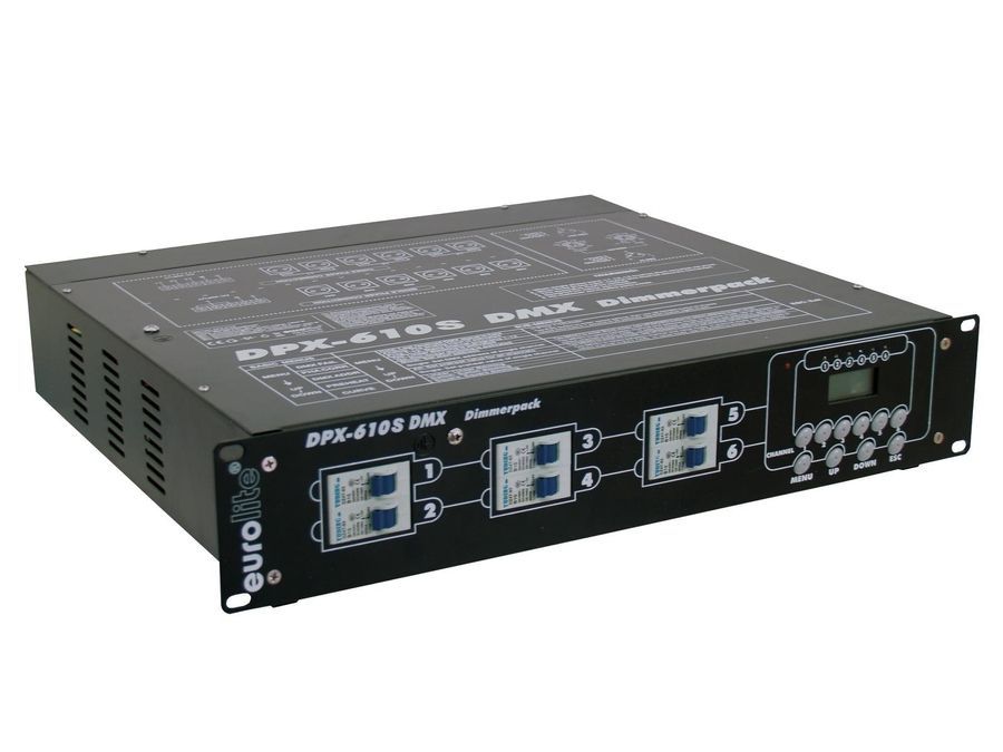 EUROLITE DPX-610 S DMX Dimmer Pack EL-0540 фото