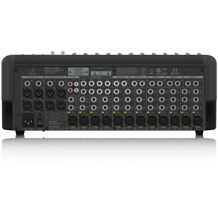 Микшерный пульт Behringer Xenyx XL1600 BE-0747 фото