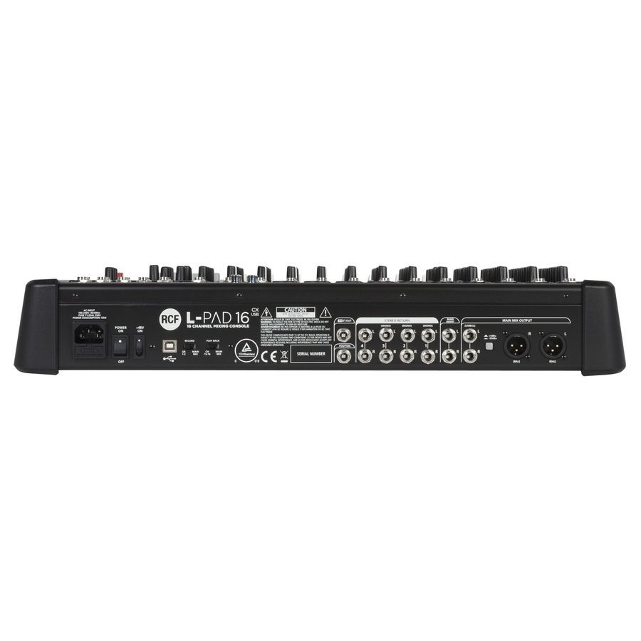 Аналоговый микшерный пульт RCF L-PAD16CX USB RC-0716 фото