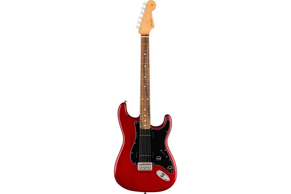 FENDER NOVENTA STRATOCASTER PF CRIMSON RED TRANSPARENT Электрогитара FE-0434 фото