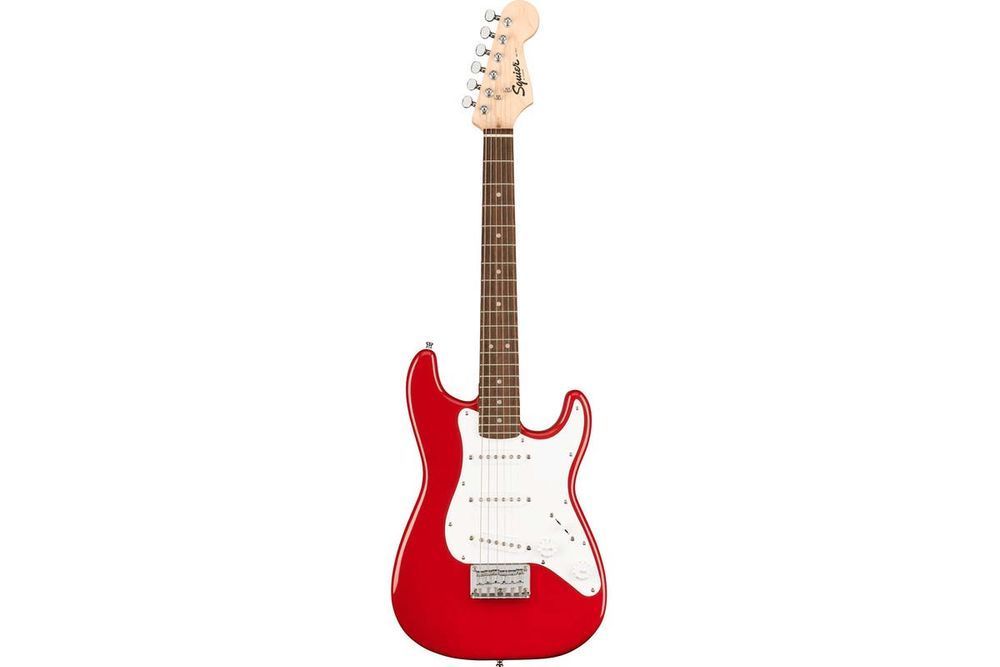 SQUIER by FENDER MINI STRAT LR DAKOTA RED Электрогитара SQ-0176 фото