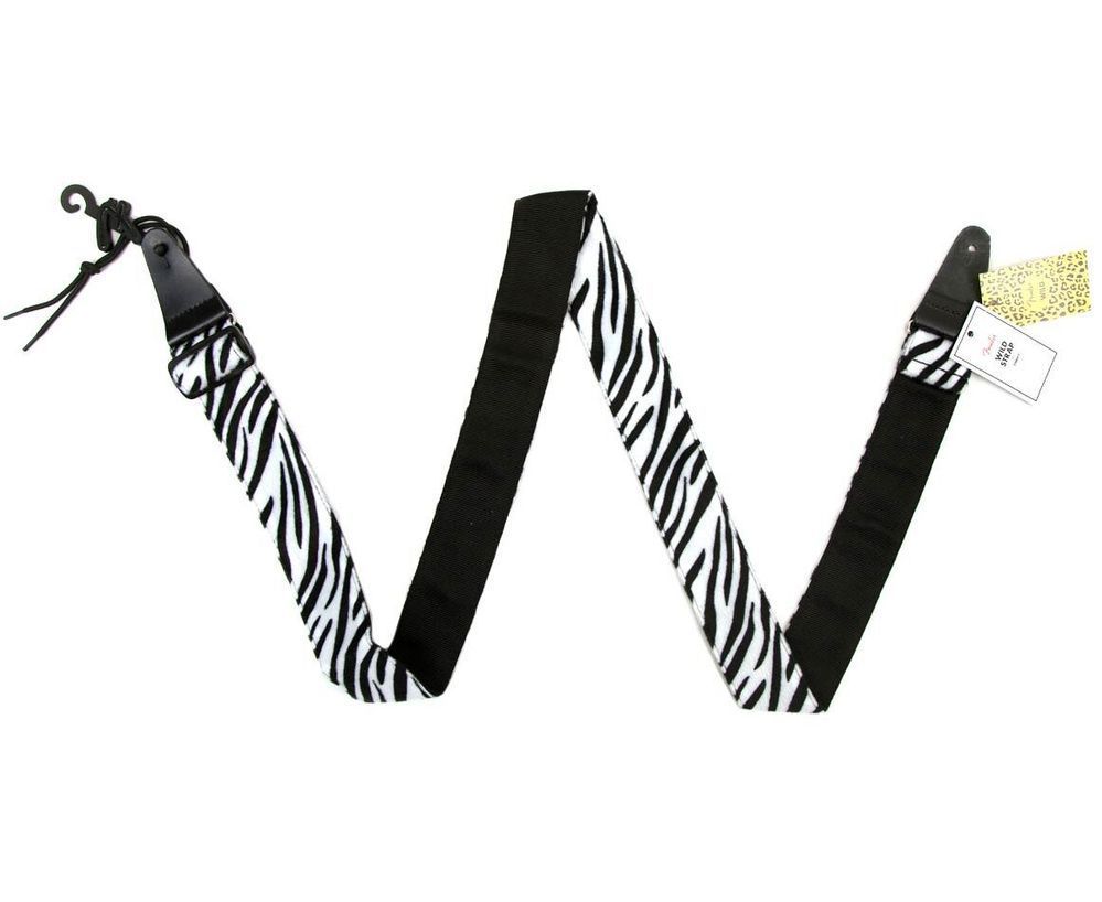 FENDER STRAP 2" WILD ZEBRA Ремінь гітарний FE-0606 фото