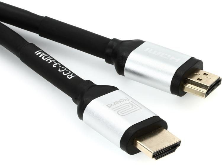 Кабель HDMI 2.0 серії "Black" Roland RCC-3-HDMI (1 метр) RO-2542 фото