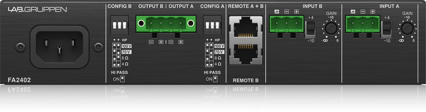 copy_Инсталляционный усилитель LAB GRUPPEN FA 2402 LG-0072 фото