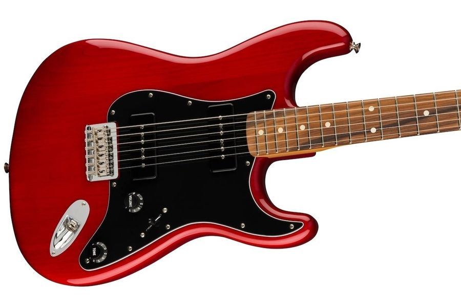 FENDER NOVENTA STRATOCASTER PF CRIMSON RED TRANSPARENT Електрогітара FE-0434 фото