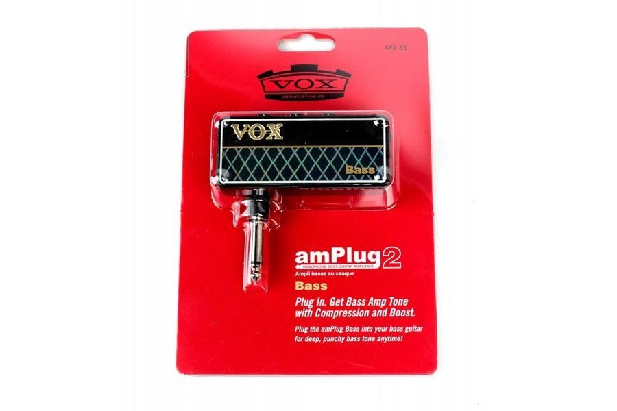 Гітарний підсилювач для навушників VOX AMPLUG2 BASS (AP2-BS) VO-0010 фото