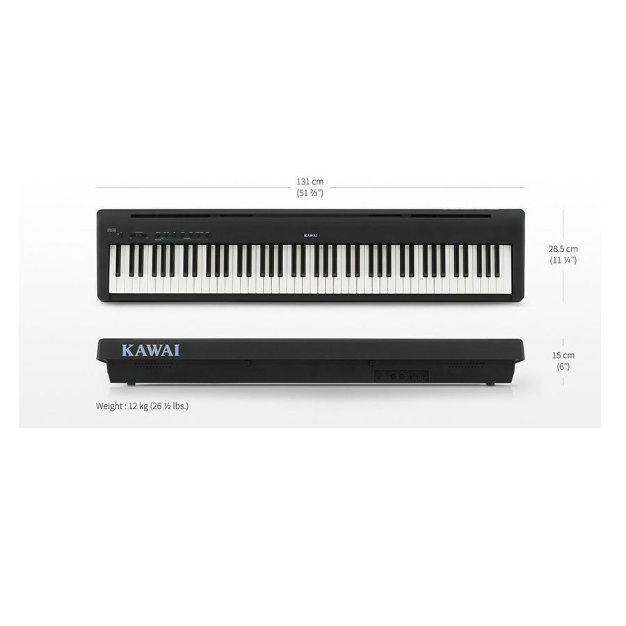 Цифрове піаніно Kawai ES110 B Чорне KA-0096 фото