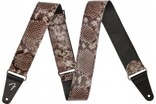 FENDER STRAP 2" WILD FAUX SNAKESKIN LEATHER Ремінь гітарний FE-0603 фото