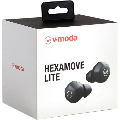 Беспроводные наушники-вкладыши V-MODA Hexamove Lite True (черные) VM-0097 фото