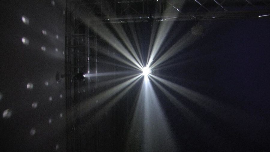EUROLITE Mirror Ball Set 20cm with LED Spot EL-1218 фото