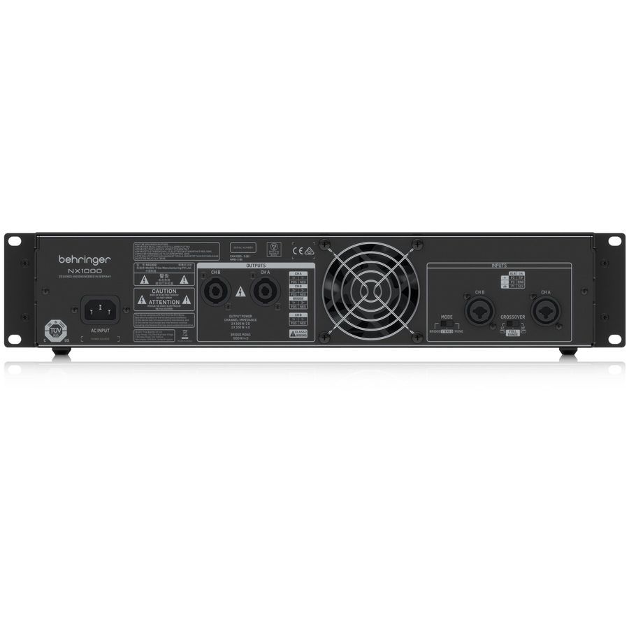 Усилитель мощности Behringer NX1000 BE-0855 фото