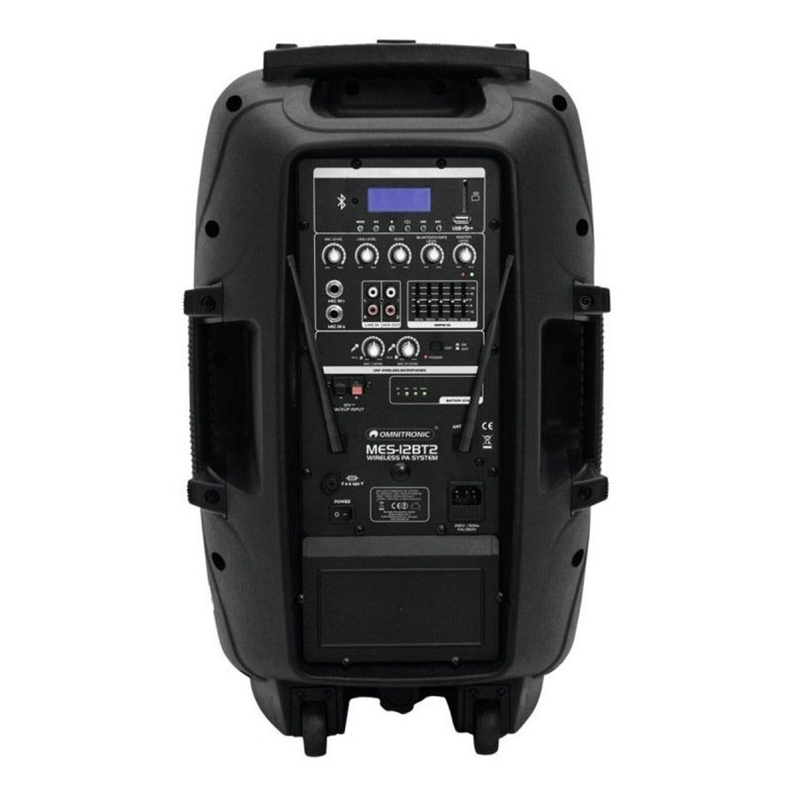 Портативная акустическая система Omnitronic Set MES-12BT2 + Battery OM-1105 фото
