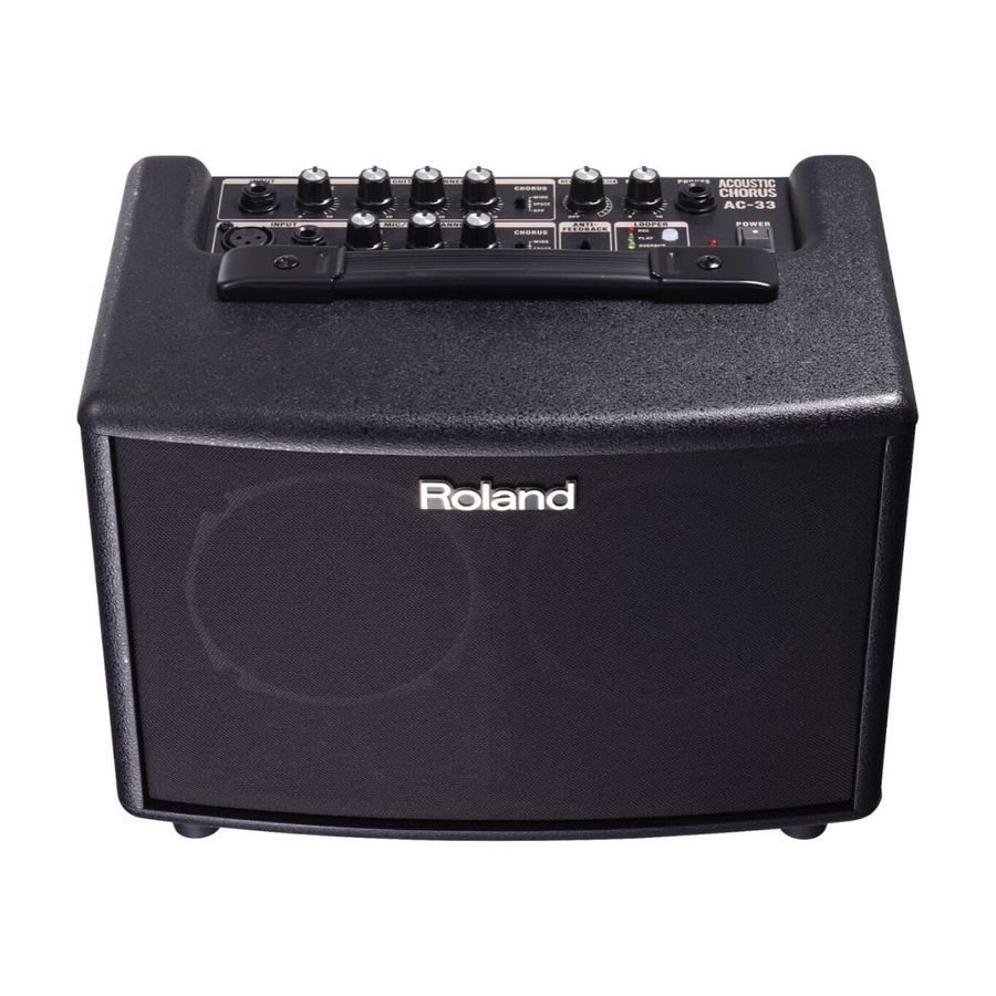 Комбопідсилювач Roland AC33 Чорний RO-0029 фото