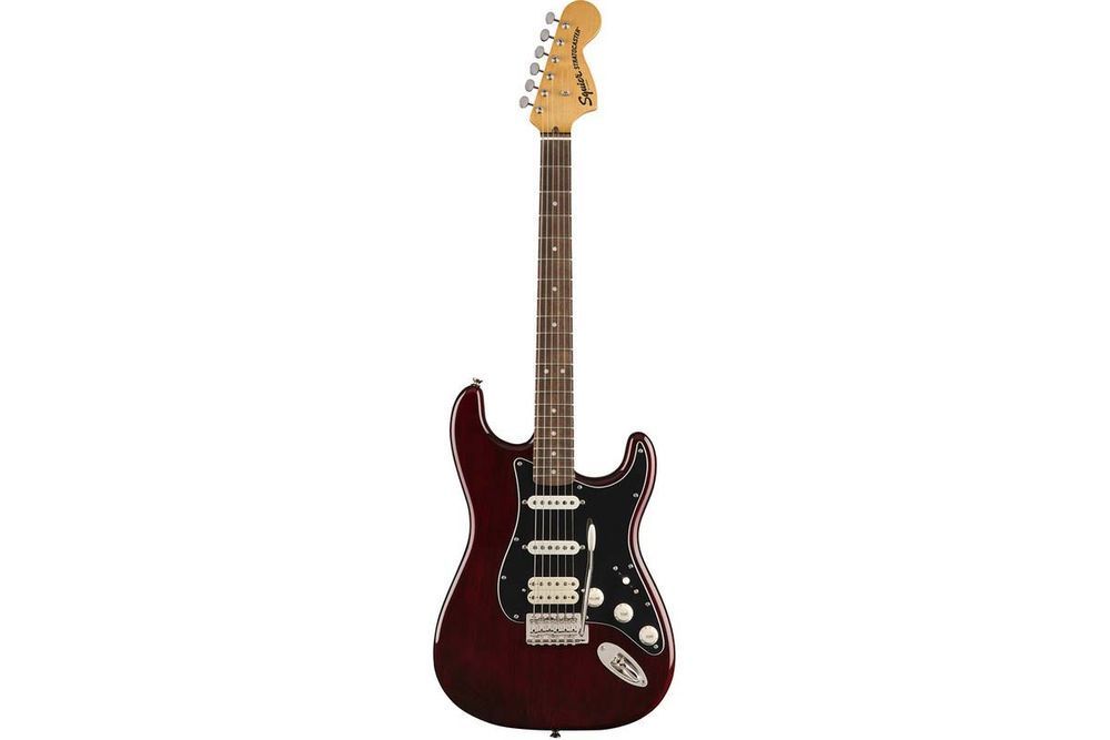 SQUIER by FENDER CLASSIC VIBE '70s STRATOCASTER HSS LR WALNUT Электрогитара SQ-0133 фото