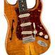 FENDER CUSTOM SHOP ARTISAN SPALTED MAPLE THINLINE STRAT NOS CUSTOM BUILT Электрогитара FE-0303 фото 3
