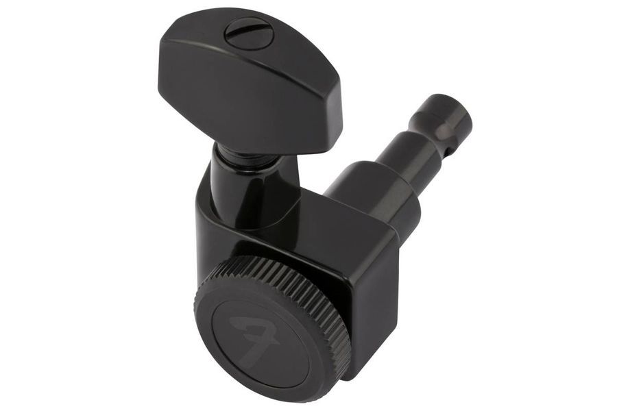 FENDER LOCKING TUNING MACHINE FOR STRATOCASTER/TELECASTER BLACK Колки для электрогитары FE-0399 фото