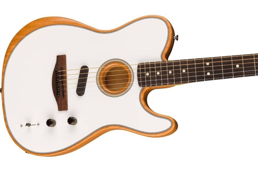 FENDER ACOUSTASONIC PLAYER TELECASTER ARCTIC WHITE Електрогітара FE-0173 фото