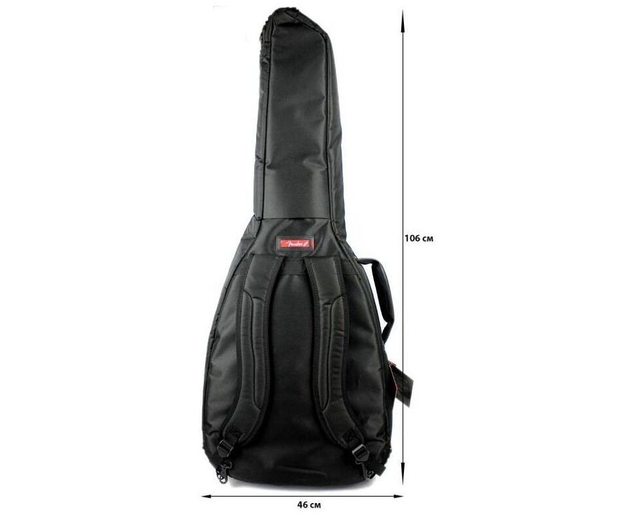 FENDER FA610 DREADNOUGHT GIG BAG Чехол для акустической гитары FE-0342 фото