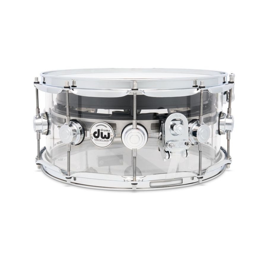Малий барабан DW DRAC6514SSC135-ZK Collector's Acrylic Snare w/ Zikit DW-X372 фото