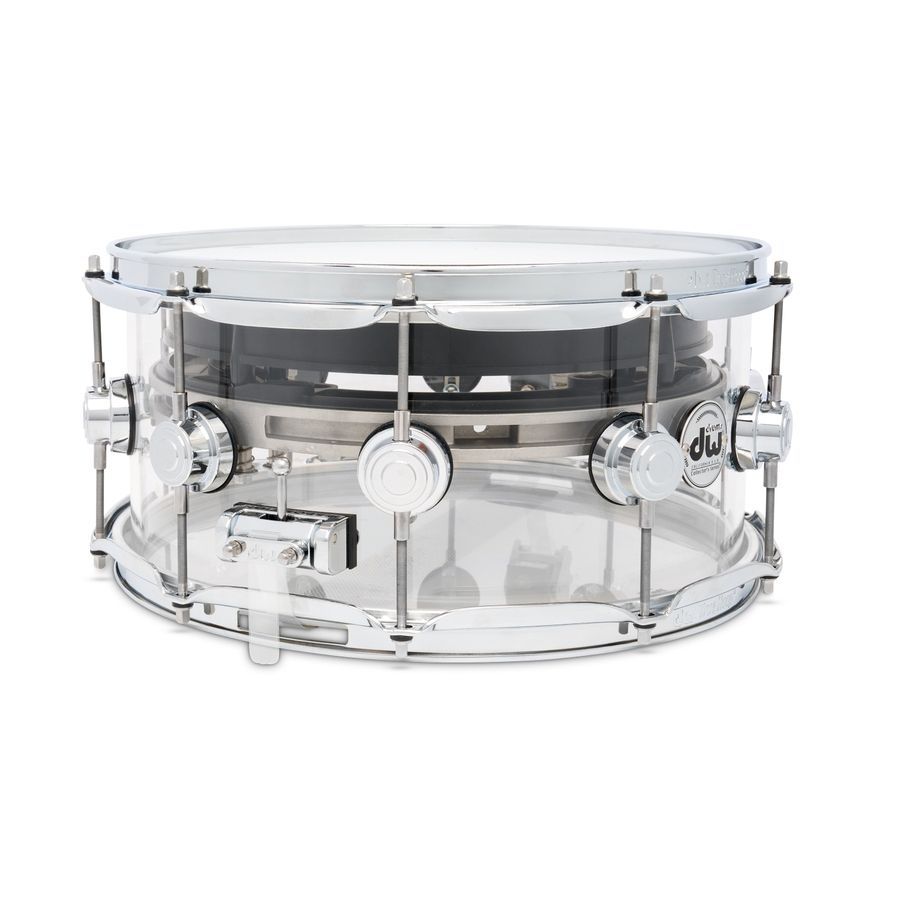 Малий барабан DW DRAC6514SSC135-ZK Collector's Acrylic Snare w/ Zikit DW-X372 фото