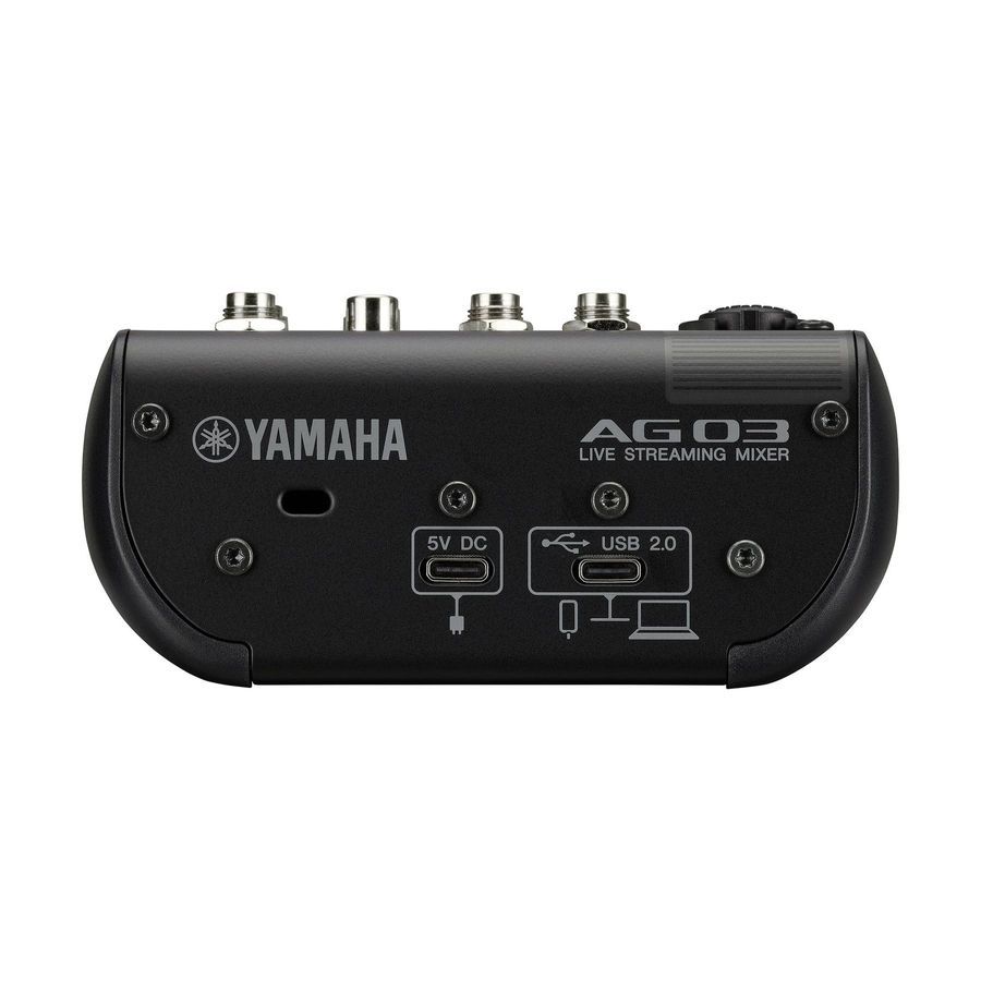 Аудіо-інтерфейс YAMAHA AG03MK2B YA-0313 фото
