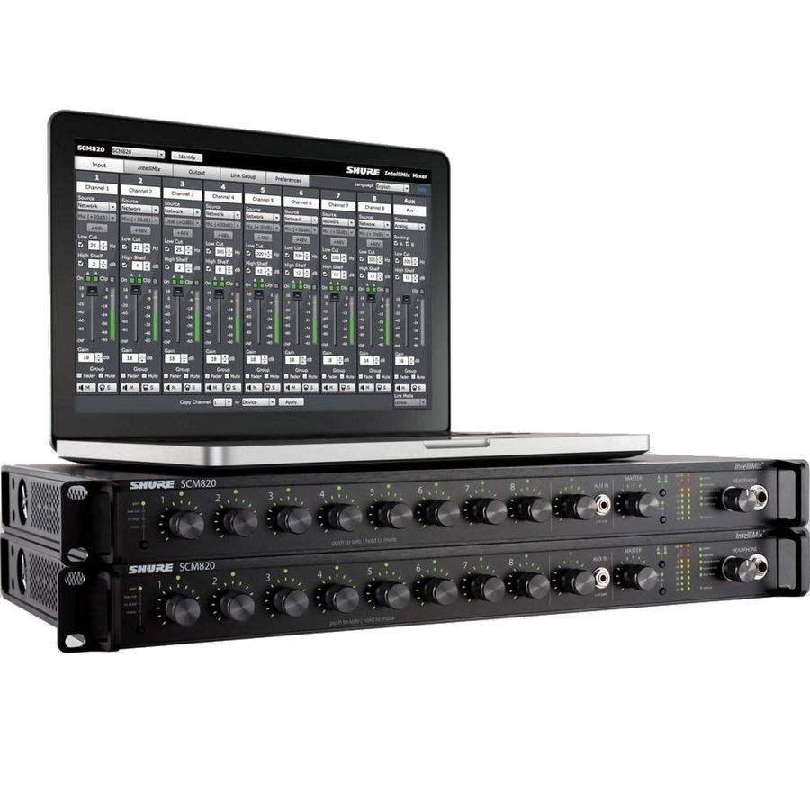 Матричный микшер Shure SCM820EDAN SH-1492 фото